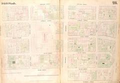 Plate 28 from Perris' Maps of the City of New-York Volume 3, published in 1853