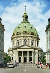 Front of Frederik's Church, Copenhagen