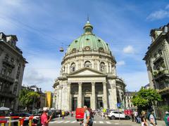 Frederik's Church in downtown Copenhagen