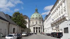 Exterior view of the Frederiks Kirke in Copenhagen