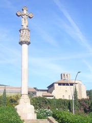 Cross of Pedralbes and Pedralbes Monastery