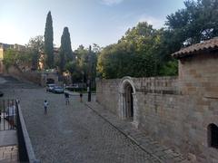 Exterior view of Monestir de Pedralbes in Barcelona