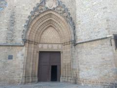 Exterior of Monestir de Pedralbes in Barcelona