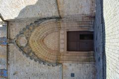 Main entrance to the church at the Monastir de Pedralbes, Barcelona