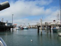 Boats moored at Fisherman's Wharf, San Francisco