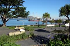 Aquatic Park waterfront landscape