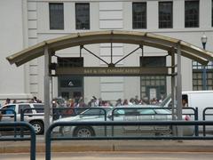 F Market & Wharves Bay and The Embarcadero station