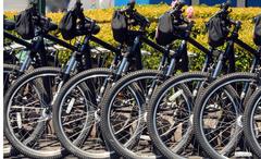 Bikes for rent at Fisherman's Wharf, San Francisco