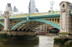 An arch in Southwark Bridge