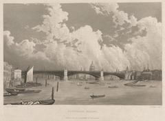 Southwark Bridge over River Thames