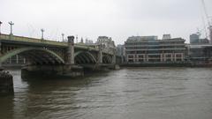 Tower Bridge over the River Thames in London