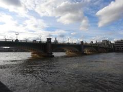 Southwark Bridge over the River Thames in London