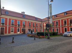 Municipal office building in Ostrov, Karlovy Vary District, Czechia