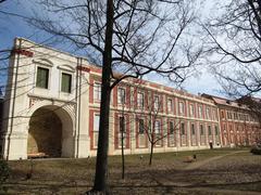 View wall at the Ostrov Castle