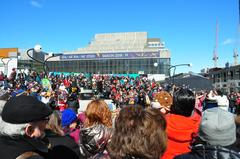 Nowruz festival celebration at Place des Arts in Montréal