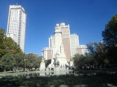 España Square in Madrid