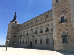 Northern facade of the Alcazar of Toledo