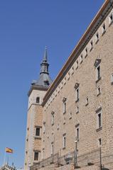 scenic view of Toledo with historic buildings and winding river