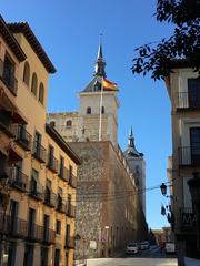 View of Alcazar in Toledo from Zocodover