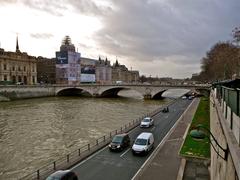 Paris, France panoramic view of the city and the Eiffel Tower