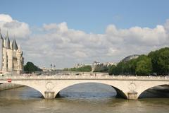 Pont au Change in Paris, France in May 2012