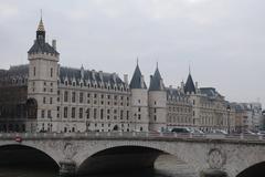 Pont au Change and Quai de l'Horloge in Paris