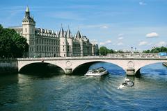 Pont au Change and Conciergerie in Paris, France