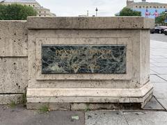 Plaque du pont au Change in Paris