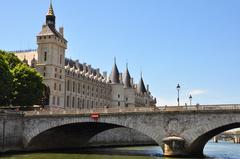 Conciergerie in Paris viewed from the Seine River