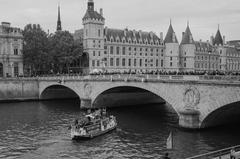 Extinction Rebellion activists occupying Pont au Change and Place du Châtelet in Paris