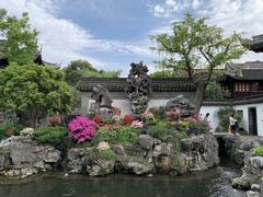 Yu Yuan Garden in Shanghai during April 2024