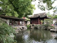 Yu Yuan Garden in Shanghai in April 2024