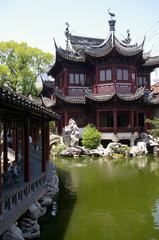 Jade Rock and Tingtao Tower at Yu Garden in Shanghai