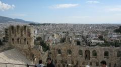 Odeon of Herodes Atticus at the Acropolis in Athens