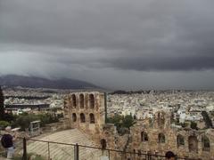 Athens cityscape with the Acropolis in the background