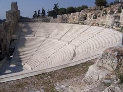 Theater of Herodes Atticus at the Acropolis in Athens, Greece