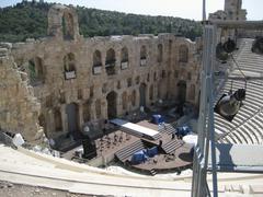 Acropolis of Athens in Greece