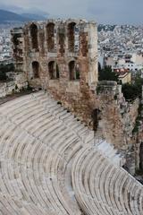 View of the Acropolis of Athens