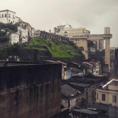 Elevador Lacerda monument in Brazil