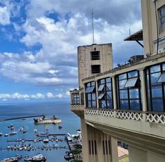 Elevador Lacerda in Salvador, Brazil, October 2023