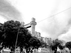 view of Cidade Baixa and Elevador Lacerda in Salvador, Brazil