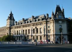 Le Palais de Justice in Paris viewed from Pont Saint-Michel