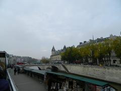 Bouquinistes near Pont Saint-Michel, Quai Saint-Michel, Paris