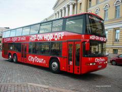 CityTour bus RTJ-917 in a city environment