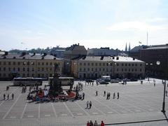 panoramic view of Helsinki, Finland