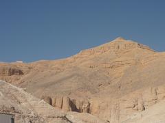 Al-Qurn mountain in the Valley of the Kings