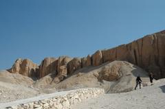 panoramic view of Valle dei Re