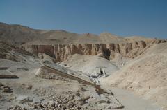 Panoramic view of Valle dei Re