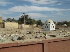 graveyard near Valley of the Kings in Egypt