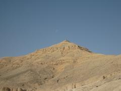 al-Qurn seen from the Valley of the Kings